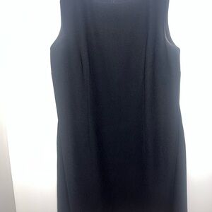 Karen Scott Classic Black Midi Dress